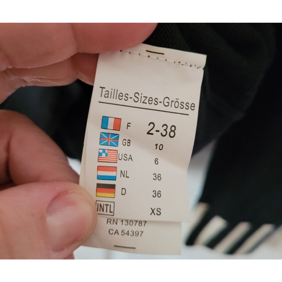 Saint James Striped Wool SZ 6 Black White Stripe Breton French Fisherman Depuis - Picture 5 of 6